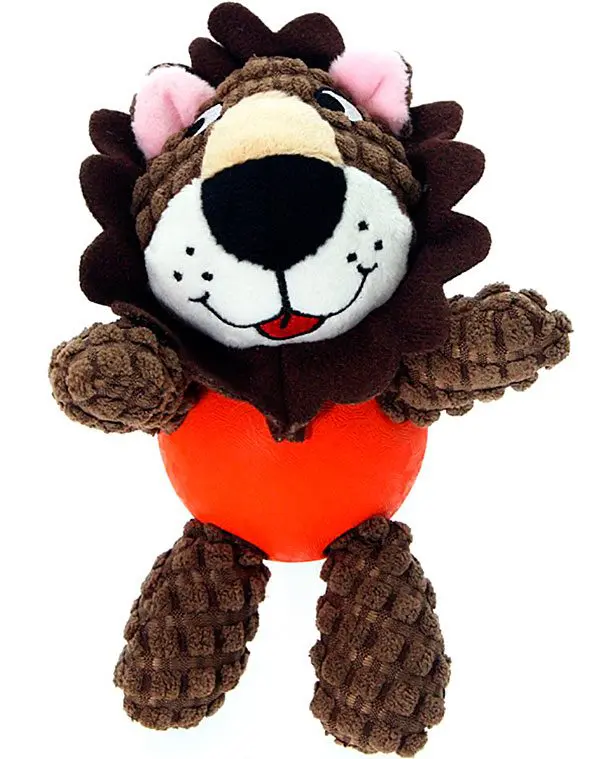 simba lion plush dog toy