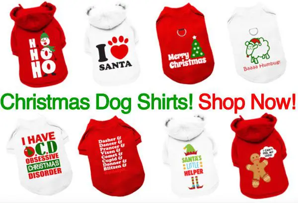 christmas dog shirts