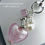 pink heart pendant