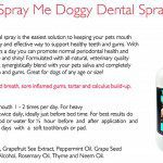 sprayme dog dentalspray